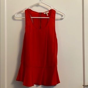 Joie XXS 100% Silk orange tank top